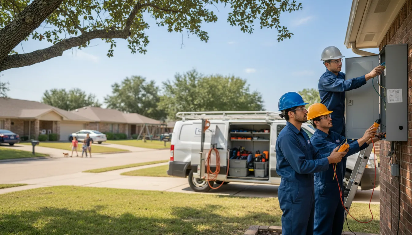 Certified electrician providing emergency electrical services in Virginville, PA